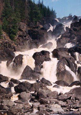 чульчинский водопад
